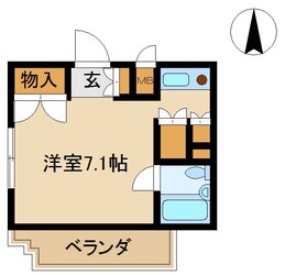 ゼンマンションの物件間取画像